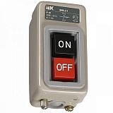 Выкл ВКИ-230 ЗР 16А Пуск с Фикс+Стоп IP40 KVK30-16-3 ИЭК