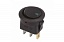 Выкл клавишный КРУГЛ 12В 16А ON-OFF 3с черный с крас подсв RWB-215 MIRS-101E-8C/D Rexant 36-2580