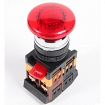 Кнопка гриб AE-22 крас BBG10-AE-K04 ИЭК